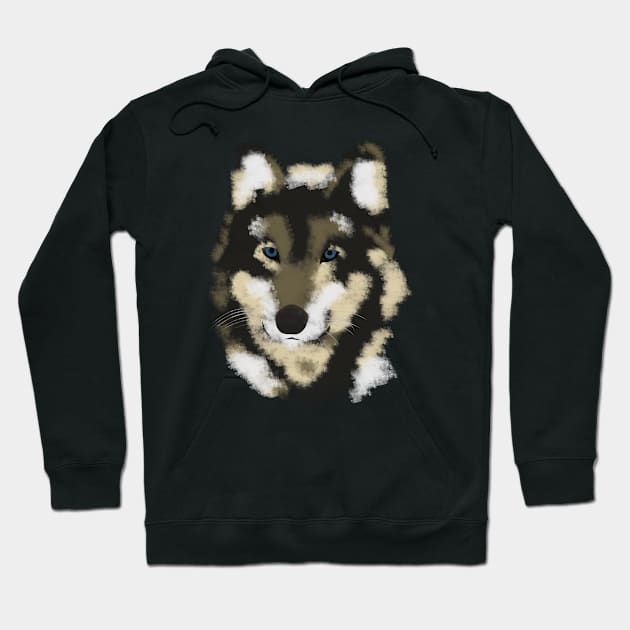 Wolf! Hoodie by AngoldArts